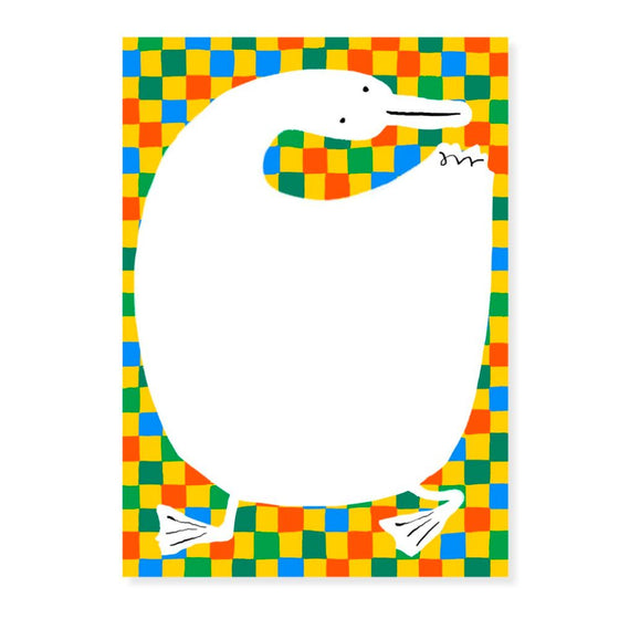Duck Quilt Notepad