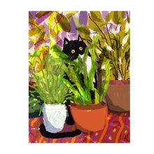  Plant Baby Cat Print 8.5x11