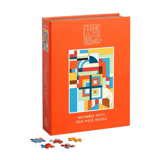 Frank Lloyd Wright December Gifts Puzzle