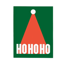  Ho Ho Ho Santa Hat Card