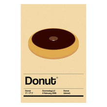 Donut (Chocolate) Print 12x18