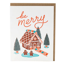  Merry Gingerbread Card