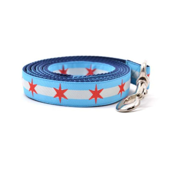 Chicago Flag Leash Large