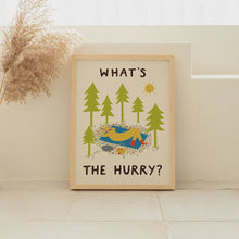  What's The Hurry? A3 Print