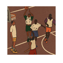  Basketball Print 6x6