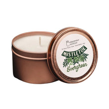  Mistletoe Evergreen Tin