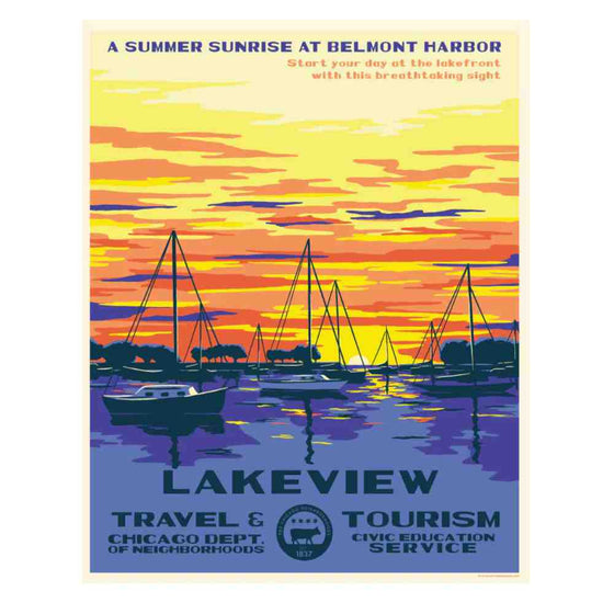 Lakeview Print 8x10, 16x20