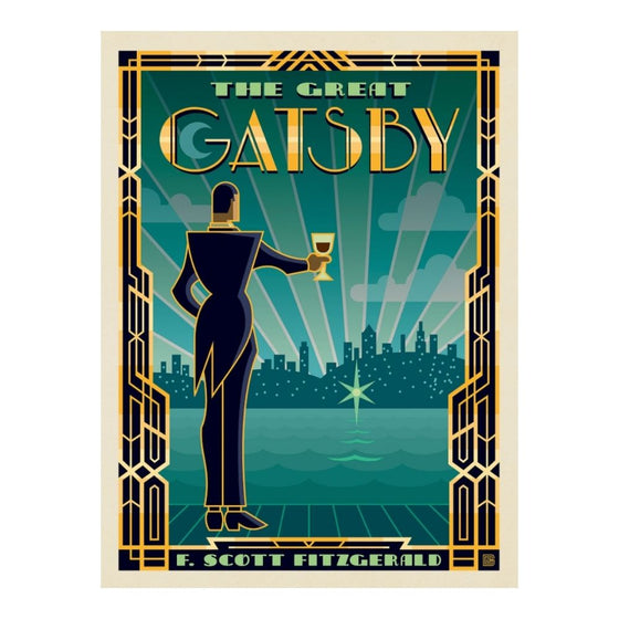 The Great Gatsby 11x14 Print