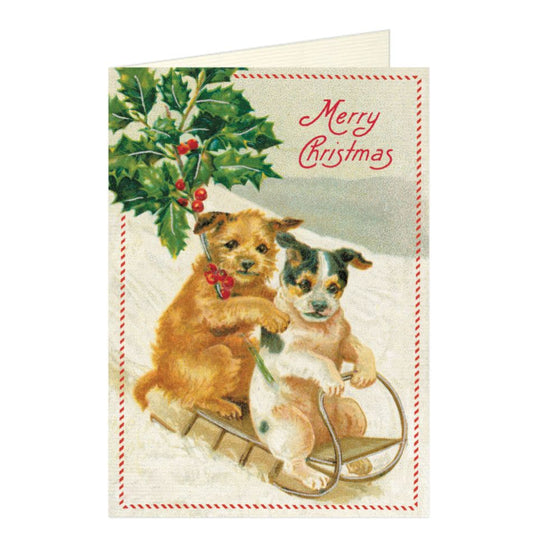 Christmas Dogs Cavallini Papers & Co.