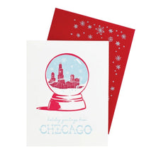  Chicago Snow Globe Card
