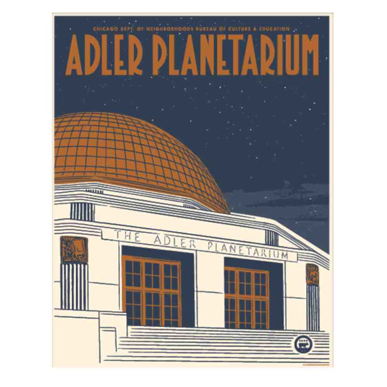 Adler Planetarium Print 16x20