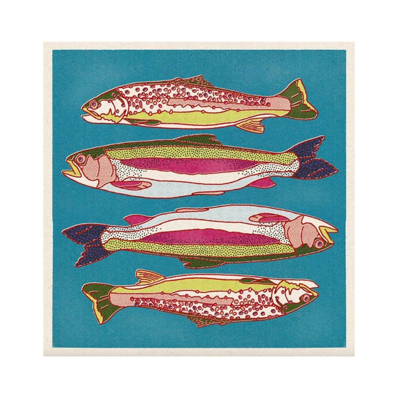 Rainbow and Brown Trout 12x12