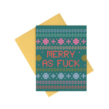  Merry As Fuck Card