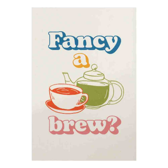 Fancy a Brew Print 11.6x17.5