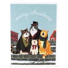  Caroling Cats Christmas Card