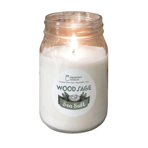 Wood Sage Sea Salt Jar Candle