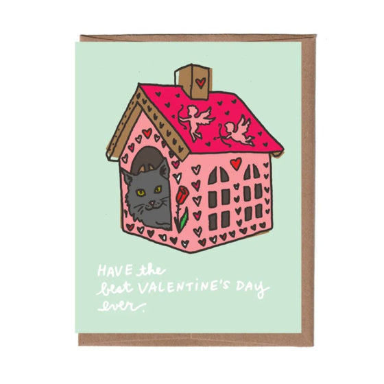 Cat House V Day Card