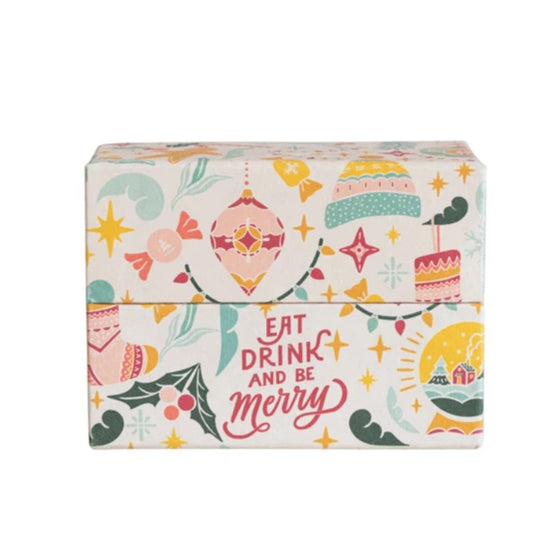Eat, Drink & Be Merry Recipe Box