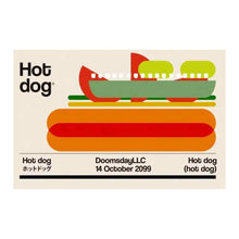  Chicago Hot Dog 12x18