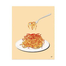  Spaghetti Print