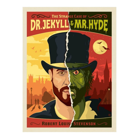 Dr. Jekyll and Mr. Hyde 11x14 Print