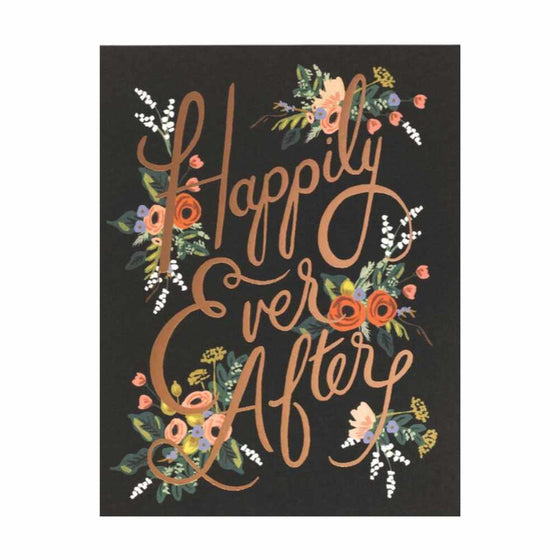 Eternal Happily Ever After Wedding Card