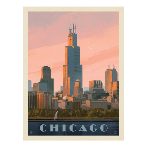 Chicago: Lake Michigan Print