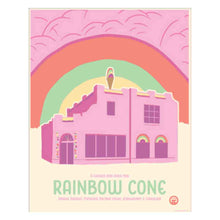  Rainbow Cone Print 16x20
